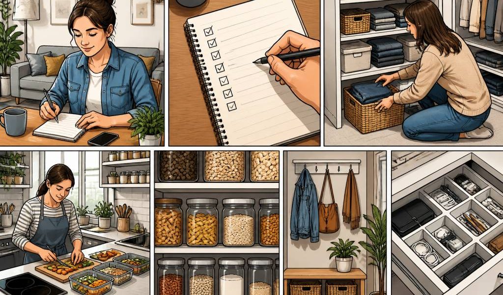 Trucs astuces maison pour mieux organiser son quotidien et gagner du temps
