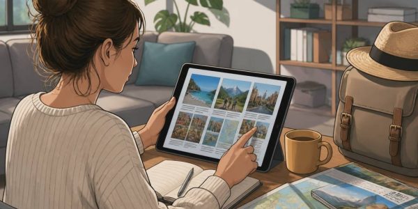 Kiosque en ligne : comment l’utiliser pour préparer ses voyages en toute simplicité