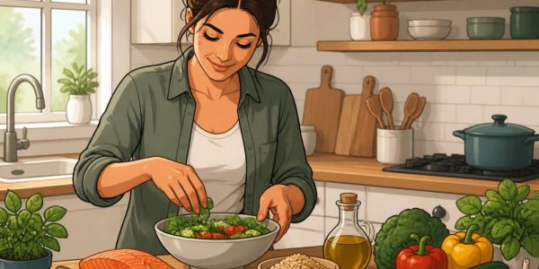 Recettes équilibrées simples pour cuisiner sainement au quotidien