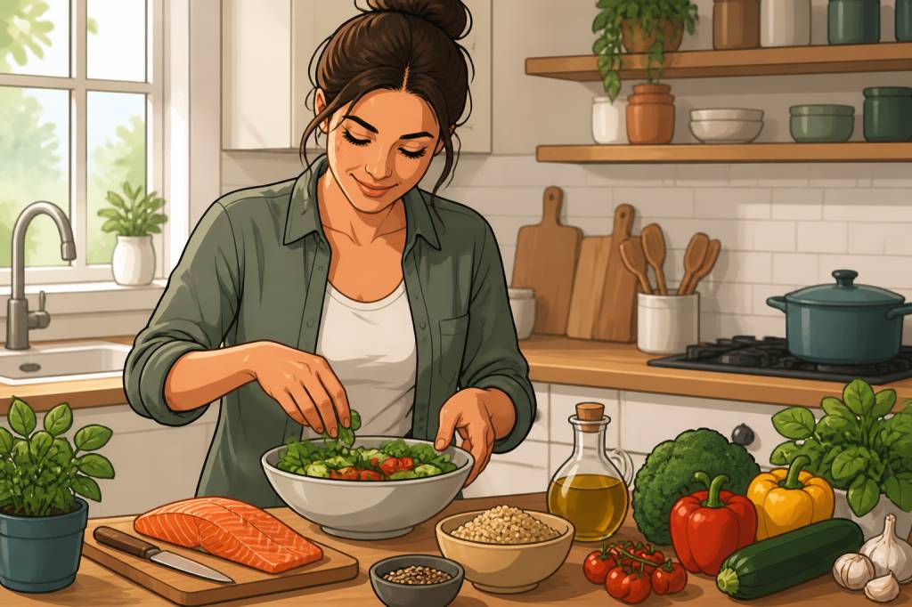 Recettes équilibrées simples pour cuisiner sainement au quotidien