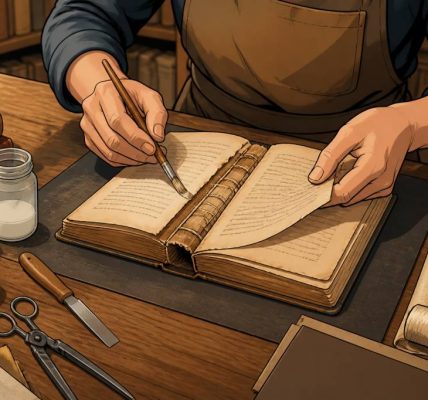 Livre réparer : méthodes simples pour restaurer un ouvrage abîmé