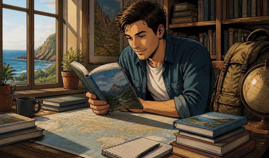 Choisir le bon livre de voyage