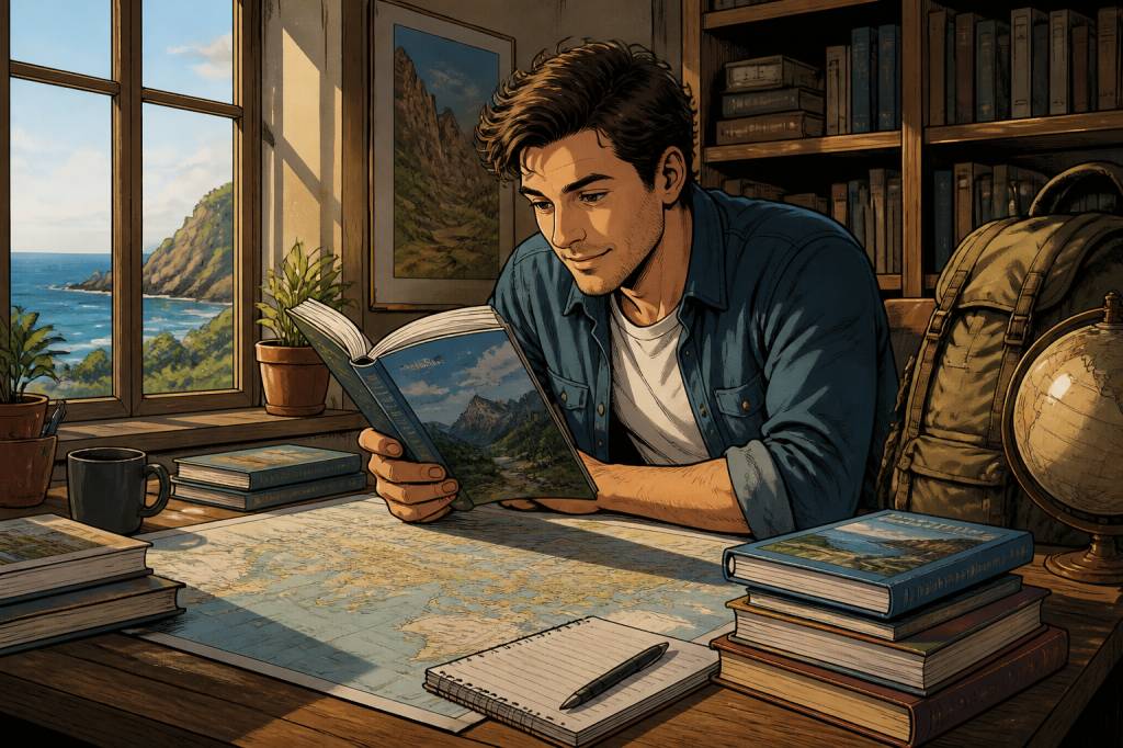 Choisir le bon livre de voyage