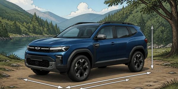 Dimension bigster : quelles sont les mesures du dacia bigster ?