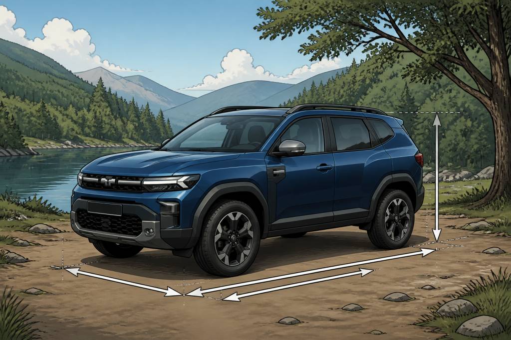 Dimension bigster : quelles sont les mesures du dacia bigster ?