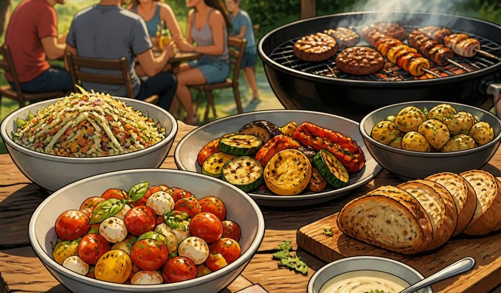 Accompagnement barbecue : idées gourmandes pour un repas convivial réussi