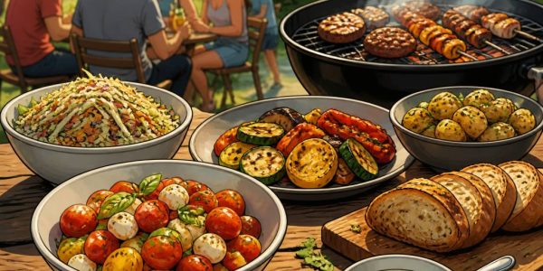 Accompagnement barbecue : idées gourmandes pour un repas convivial réussi