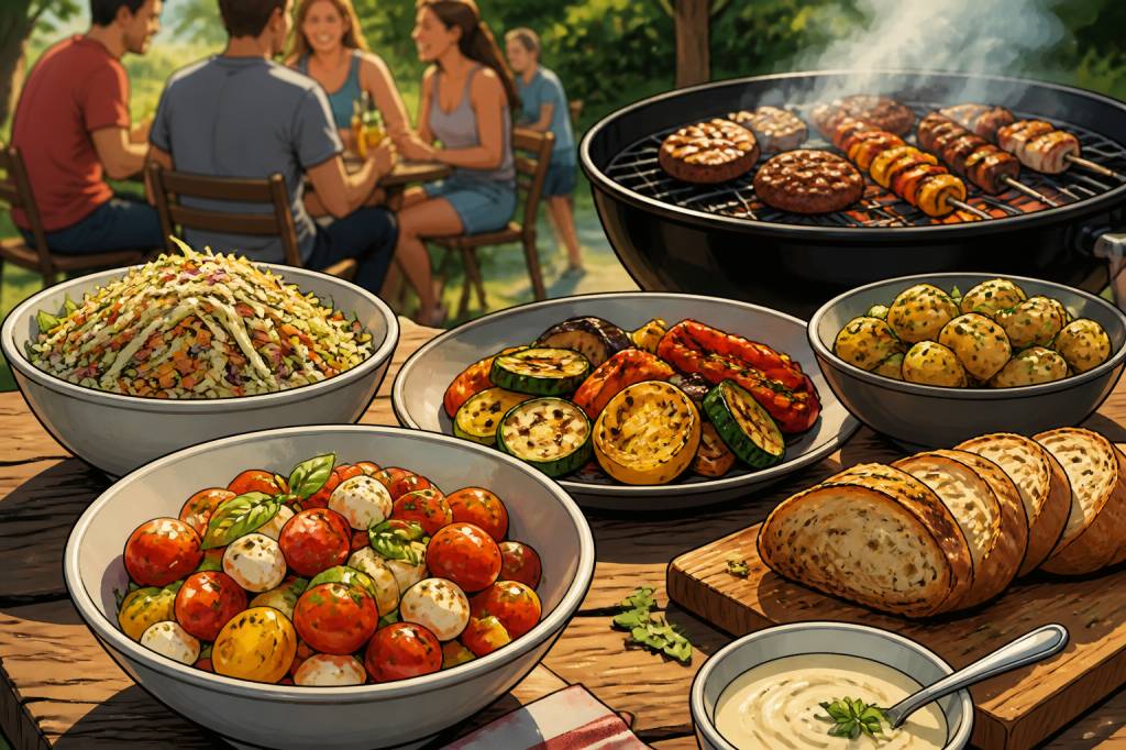 Accompagnement barbecue : idées gourmandes pour un repas convivial réussi