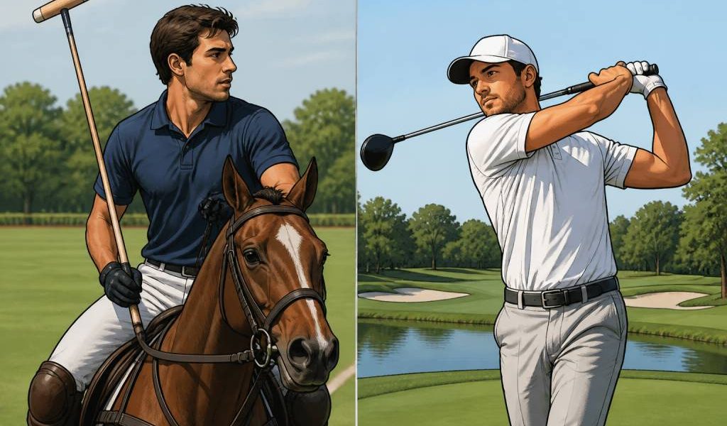 Différence entre polo et golf : quelles sont les vraies différences ?