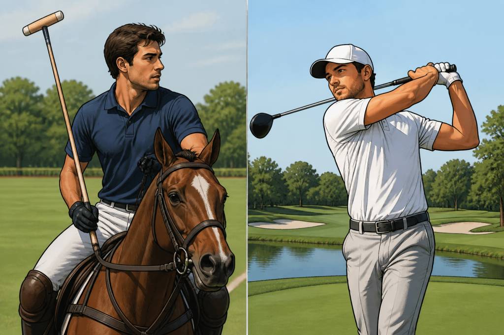 Différence entre polo et golf : quelles sont les vraies différences ?