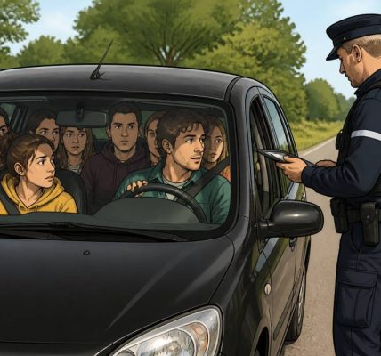 6 personnes dans une voiture 5 places amende : ce que dit la loi