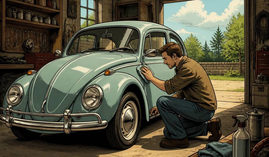 Ancienne voiture Volkswagen : comment reconnaître un modèle iconique et bien l’entretenir