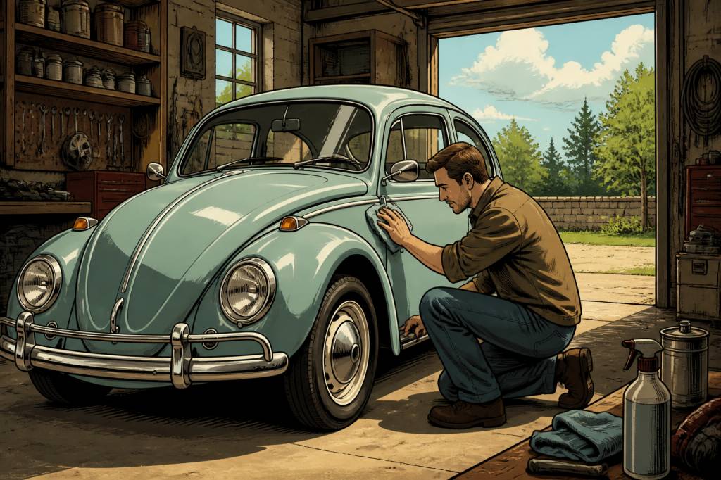 Ancienne voiture Volkswagen : comment reconnaître un modèle iconique et bien l’entretenir