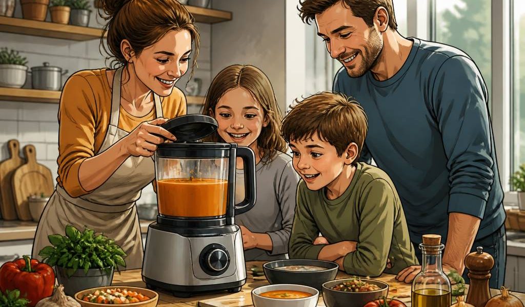 50 recettes au blender chauffant faciles et originales pour régaler toute la famille