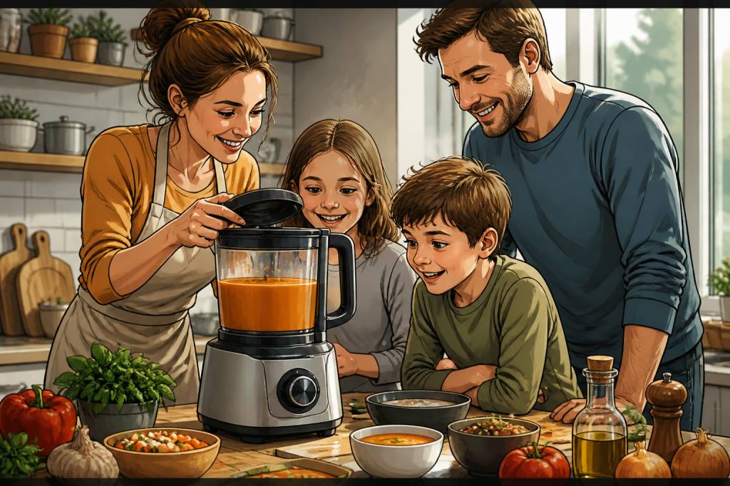 50 recettes au blender chauffant faciles et originales pour régaler toute la famille
