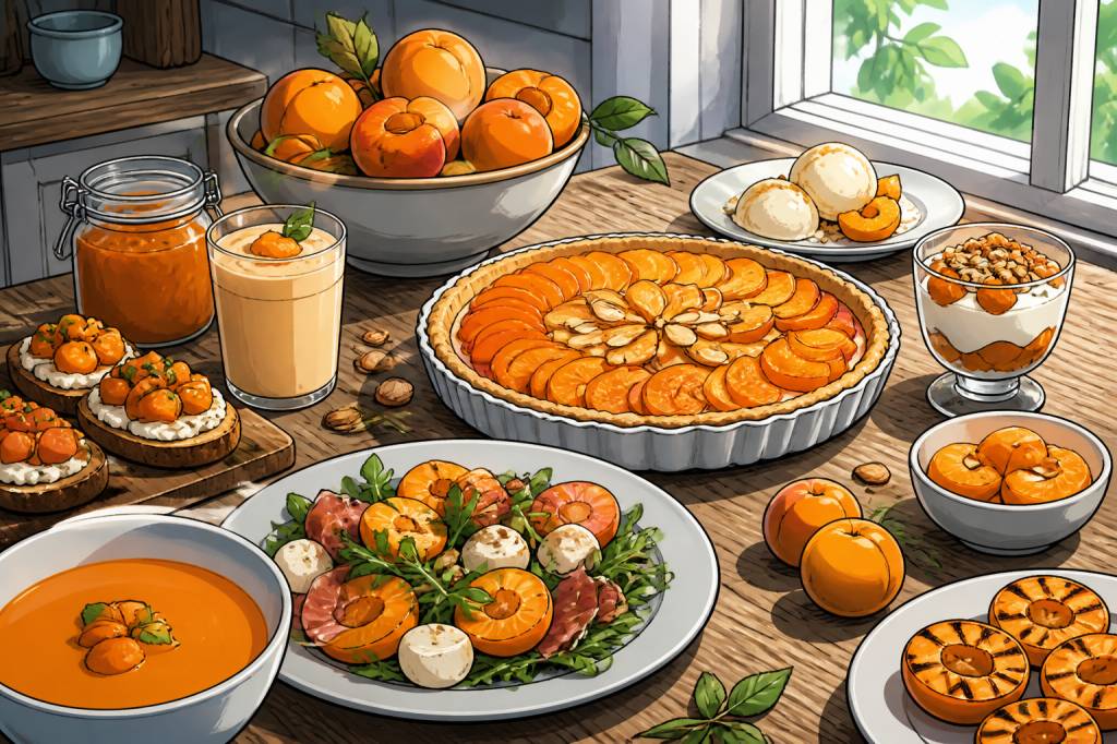 Abricots frais recettes : 10 idées savoureuses et originales pour les déguster cet été