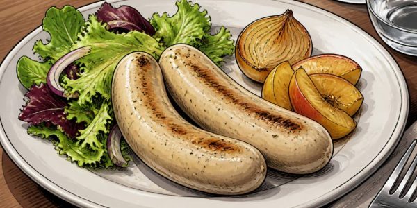 Quel accompagnement pour un boudin blanc en entree ?
