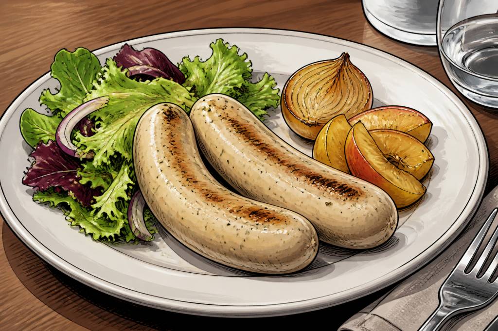 Quel accompagnement pour un boudin blanc en entree ?