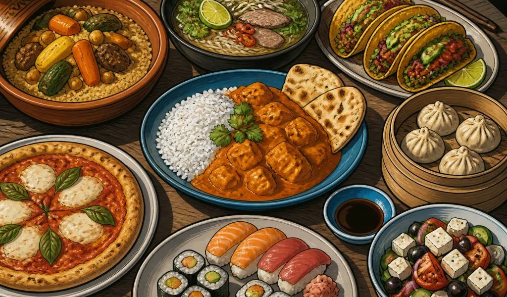 7 recettes de la semaine pour voyager à travers les saveurs du monde
