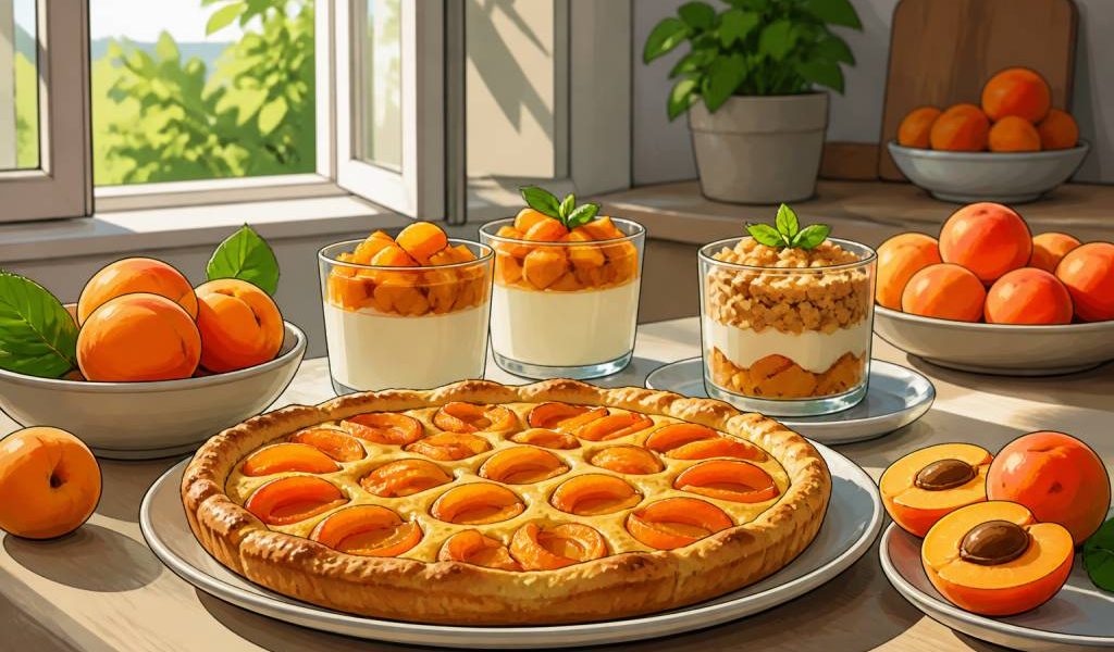 Abricots : recettes de dessert faciles et gourmandes pour l’été