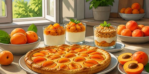 Abricots : recettes de dessert faciles et gourmandes pour l’été