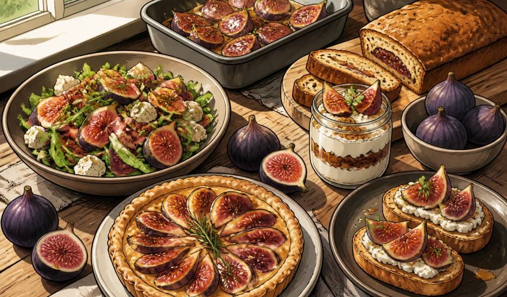 15 Recettes étonnantes à la figue fraîche