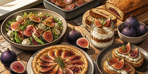 15 Recettes étonnantes à la figue fraîche