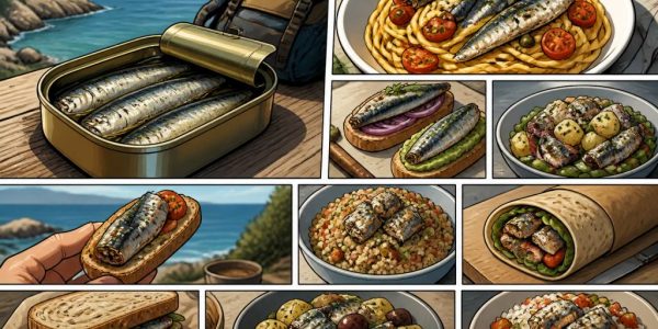 8 recettes rapides avec une boîte de sardines pour voyager sans se compliquer la vie