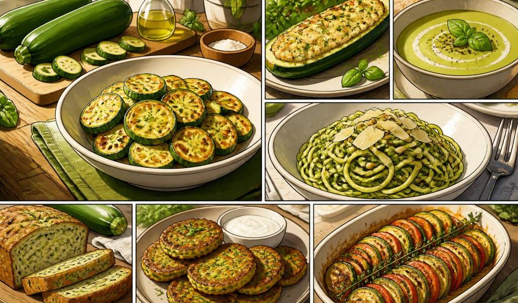 10 recettes courgettes faciles et originales à tester toute l’année