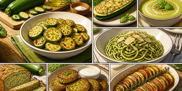 10 recettes courgettes faciles et originales à tester toute l’année