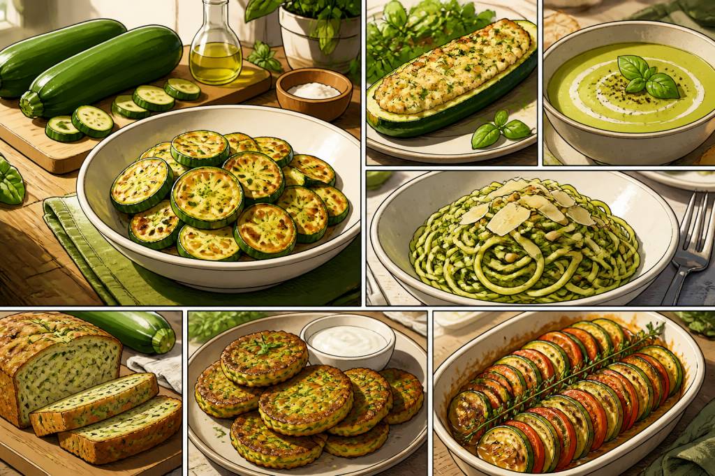 10 recettes courgettes faciles et originales à tester toute l’année