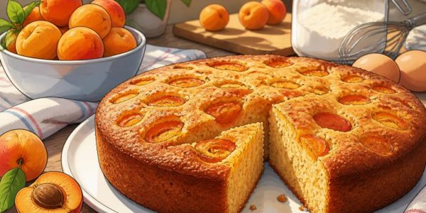 Gâteau aux abricots : la recette facile et fondante pour régaler toute la famille