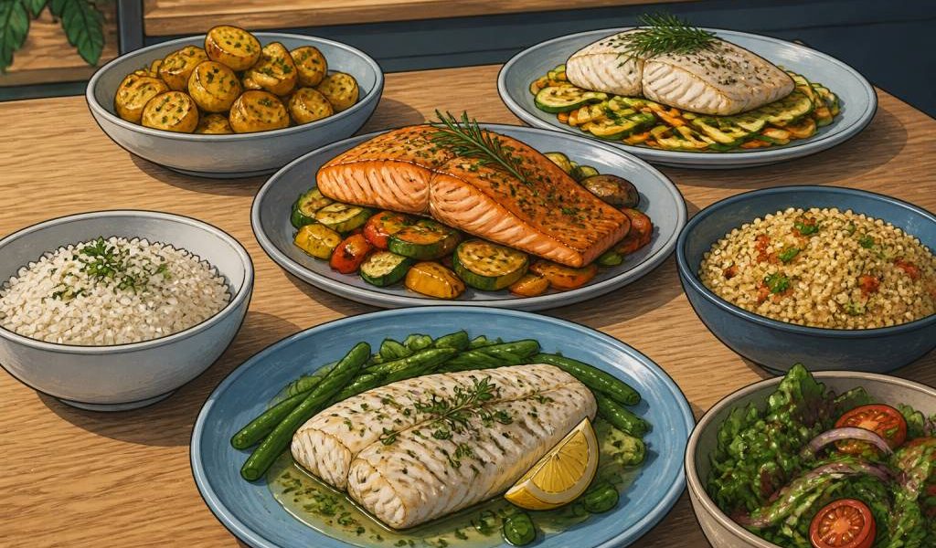Quel accompagnement avec du poisson choisir selon chaque recette ?