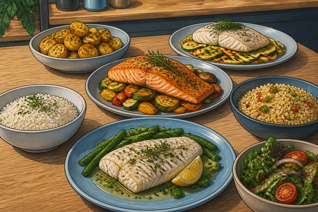 Quel accompagnement avec du poisson choisir selon chaque recette ?
