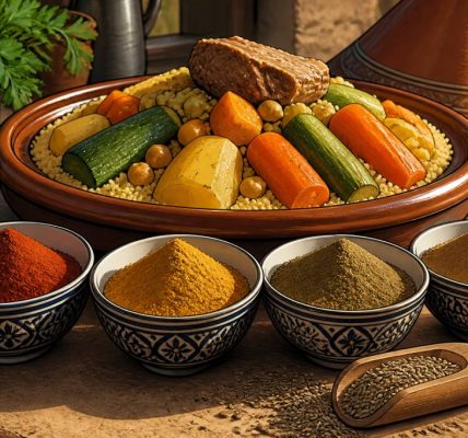 4 épices pour couscous : le mélange idéal pour un plat parfumé et authentique