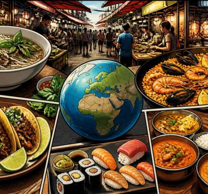 A à z cuisine : les saveurs du monde à découvrir pendant vos voyages