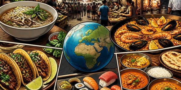 A à z cuisine : les saveurs du monde à découvrir pendant vos voyages