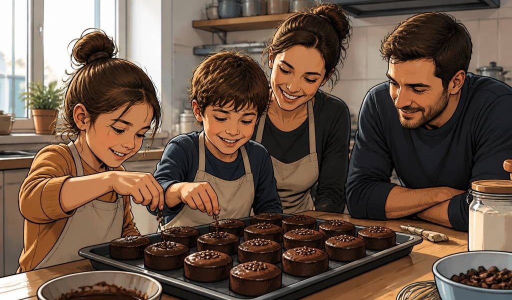 12 mini moelleux au chocolat : la recette facile pour un voyage gourmand en famille