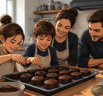 12 mini moelleux au chocolat : la recette facile pour un voyage gourmand en famille