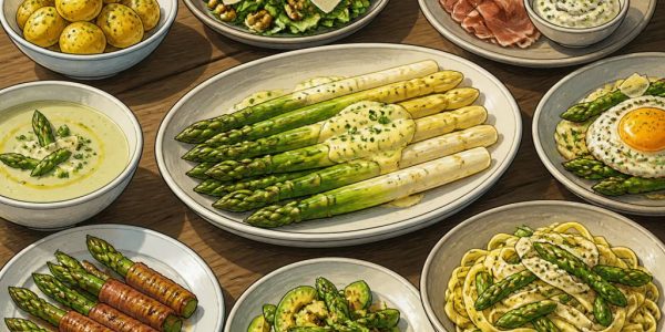 Accompagnement asperges : 10 idées savoureuses et originales pour les sublimer
