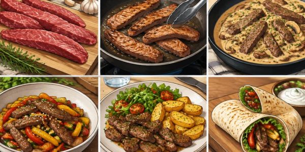 Aiguillettes de boeuf : recettes faciles et idées repas pour les cuisiner au quotidien