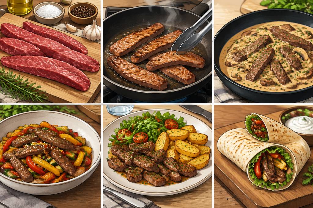 Aiguillettes de boeuf : recettes faciles et idées repas pour les cuisiner au quotidien
