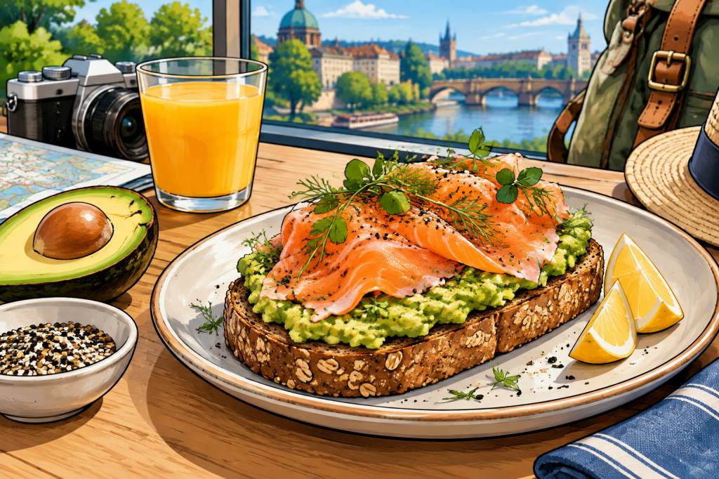 Avocado toast saumon : la recette idéale pour un brunch gourmand en voyage