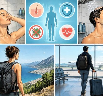 Combien de douches par semaine prendre pour préserver sa santé et voyager sereinement ?