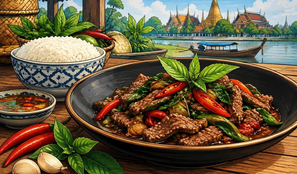 Boeuf thailandais : découvrez les saveurs authentiques de la cuisine thaïlandaise