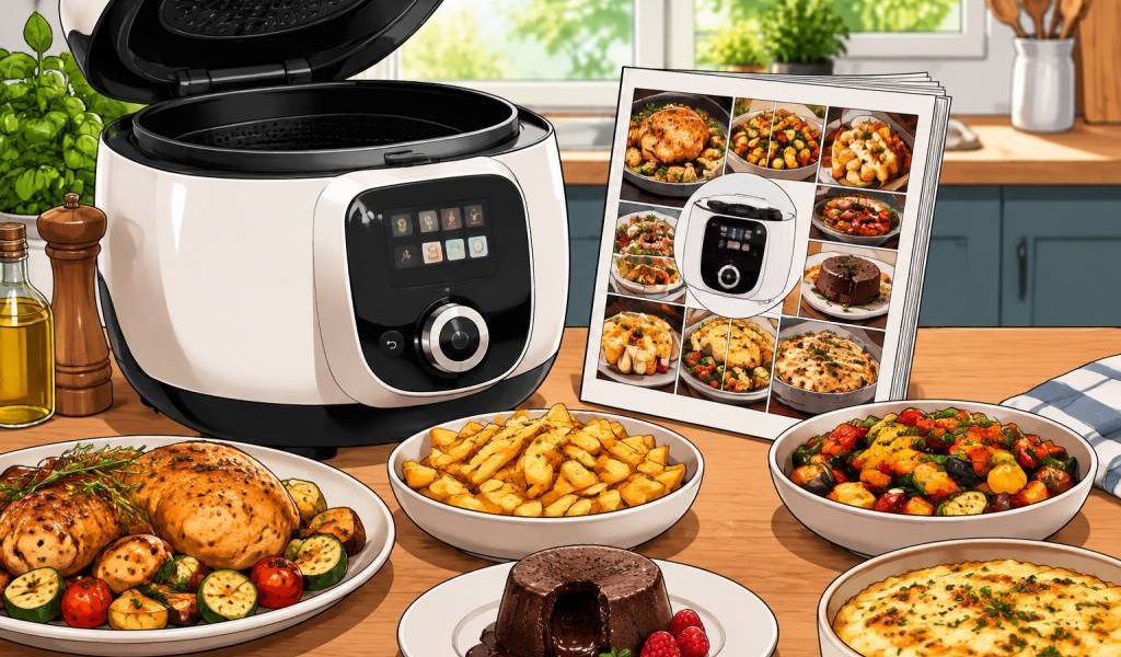 120 recettes au cookeo extra crisp pdf : le guide gourmand à télécharger