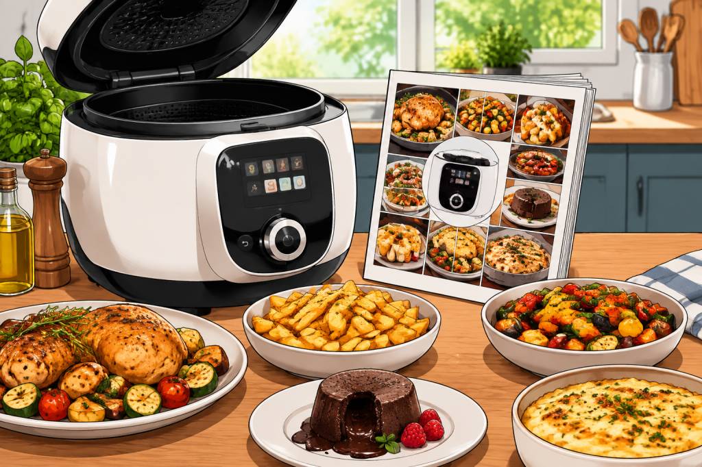 120 recettes au cookeo extra crisp pdf : le guide gourmand à télécharger