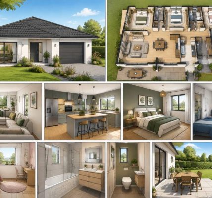 100m2 plan maison 3 chambres 3d : imaginez votre future maison familiale en détail