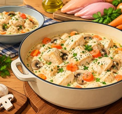 Blanquette de poulet rapide : la recette gourmande prête en moins de 30 minutes