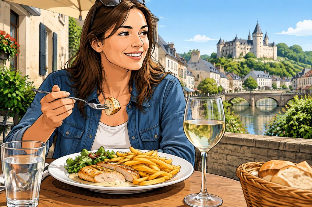 Où savourer un blanc de poulet frites pendant vos voyages en France ?